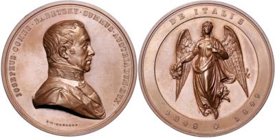 FM Graf Radetzky von Radetz 1766-1858 - Coins, medals and paper money