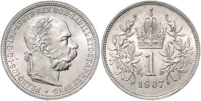 Franz Josef I. - Münzen, Medaillen und Papiergeld