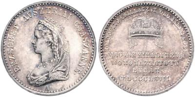 Franz Josef I. für Kaiserin Elisabeth - Mince, medaile a papírové peníze