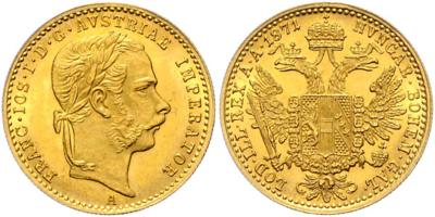 Franz Josef I. GOLD - Coins, medals and paper money