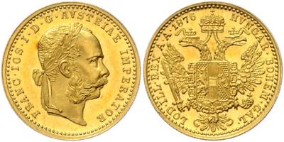 Franz Josef I. GOLD - Mince, medaile a papírové peníze