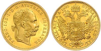 Franz Josef I. GOLD - Mince, medaile a papírové peníze