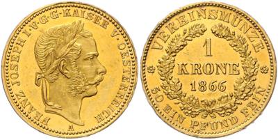 Franz Josef I. GOLD - Münzen, Medaillen und Papiergeld