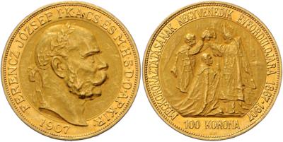 Franz Josef I. GOLD - Coins, medals and paper money