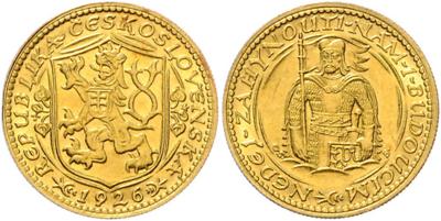 GOLD - Coins, medals and paper money