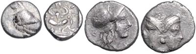 Griechisches Kleinsilber - Münzen, Medaillen und Papiergeld