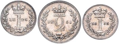 Großbritannien- Maundy Geld - Coins, medals and paper money