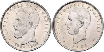 Karl I. 1866-1914 - Münzen, Medaillen und Papiergeld