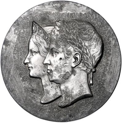 Krönung Ferdinand I. und Maria Anna in Mailand 1838 - Mince, medaile a papírové peníze