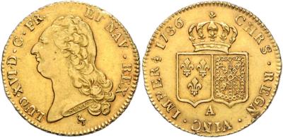Louis XVI. 1774-1792 GOLD - Mince, medaile a papírové peníze