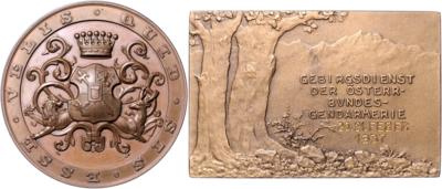 Medaillen und Plakette - Coins, medals and paper money