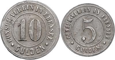 OÖ, Konsumverein Ebensee - Münzen, Medaillen und Papiergeld