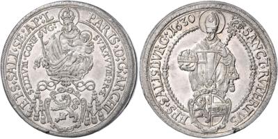 Paris v. Lodron 1619-1653 - Mince, medaile a papírové peníze