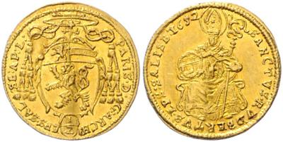 Paris v. Lodron 1619-1653 GOLD - Monete, medaglie e cartamoneta