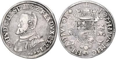 Philipp II. 1555-1598 - Mince, medaile a papírové peníze