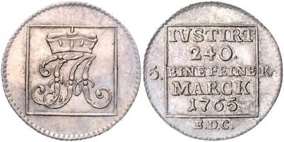 Sachsen, Friedrich August III. 1763-1806 - Münzen, Medaillen und Papiergeld