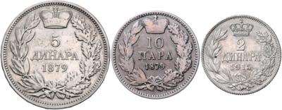 Serbien - Münzen, Medaillen und Papiergeld