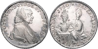 Sigismund III. v. Schrattenbach 1753-1771 - Münzen, Medaillen und Papiergeld