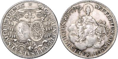 Sigismund v. Schrattenbach 1753-1771 - Mince, medaile a papírové peníze