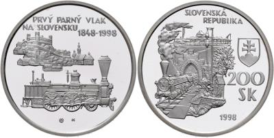 Slowakei-200 Korun - Münzen, Medaillen und Papiergeld