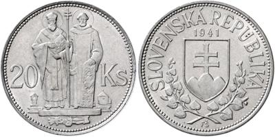 Slowakei - Münzen, Medaillen und Papiergeld