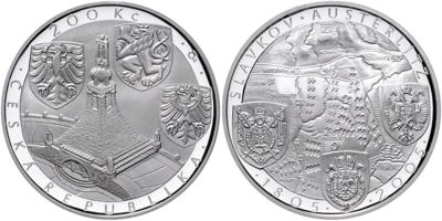 Tschechische Republik- 200 Korun - Monete, medaglie e cartamoneta