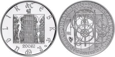 Tschechische Republik- 200 Korun - Münzen, Medaillen und Papiergeld