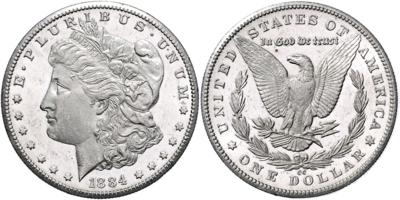 U. S. A. - Münzen, Medaillen und Papiergeld