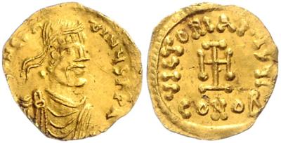 Constantinus IV. 668-685 GOLD - Münzen und Medaillen