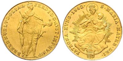 Ferdinand I. GOLD - Coins and medals