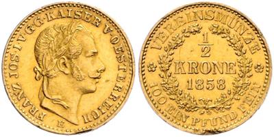 Franz Josef I. GOLD - Coins and medals