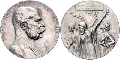 Franz Josef I., Staatsmedaille für Bildende Kunst - Monete e medaglie