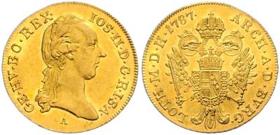 Josef II. GOLD - Mince a medaile