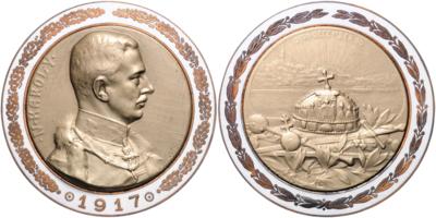 Krönung am 30.12.1916 - Coins and medals