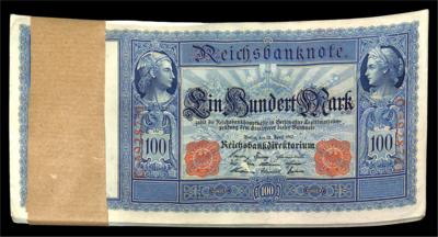 100 Mark Reichsbanknote 24.4.1910 - Coins and medals