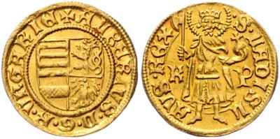 Albert 1437-1439 GOLD - Mince a medaile
