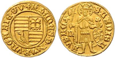 Johannes Hunyadi 1446-1452 GOLD - Münzen und Medaillen