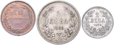 Königreich Bulgarien - Mince a medaile