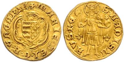 Maria 1382-1387 GOLD - Mince a medaile