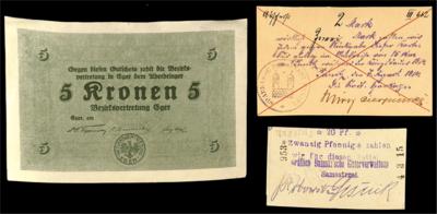 Notausgaben und ähnliches 1. Weltkrieg- polnisch/tschechischer Raum - Münzen und Medaillen