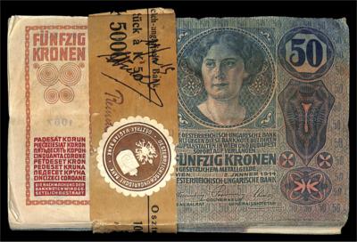 Oesterreichisch-ungarische Bank, 50 Kronen 1914 - Monete e medaglie