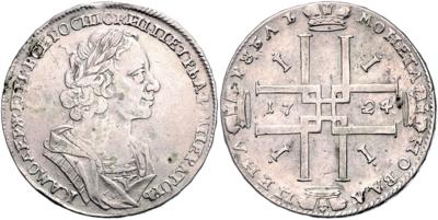 Peter I. der Große 1696-1725 - Münzen und Medaillen