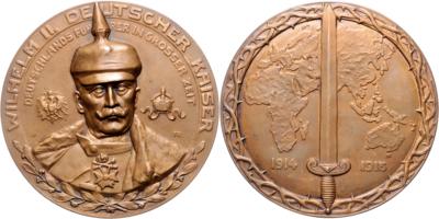 Preussen, Wilhelm II. 1888-1918 - Mince a medaile