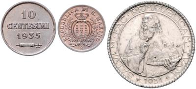 San Marino - Münzen und Medaillen