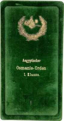 Osmanje - Orden, - Orden und Auszeichnungen