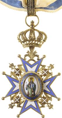 St. Sava - Orden, - Orden und Auszeichnungen