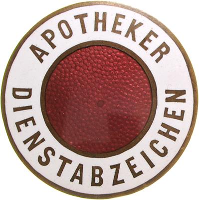 Amtliches Apotheker Dienstabzeichen, - Orden und Auszeichnungen