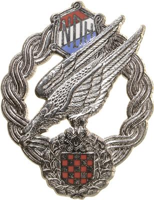 Fallschirmschützen - Abzeichen, - Řády a vyznamenání