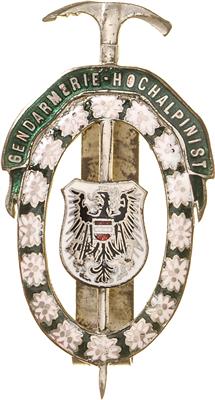 Gendarmerie Hochalpinisten - Abzeichen, - Orden und Auszeichnungen