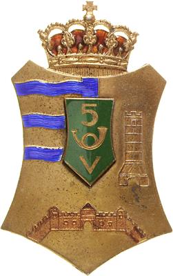 Rumänisches Regimentsabzeichen, - Řády a vyznamenání